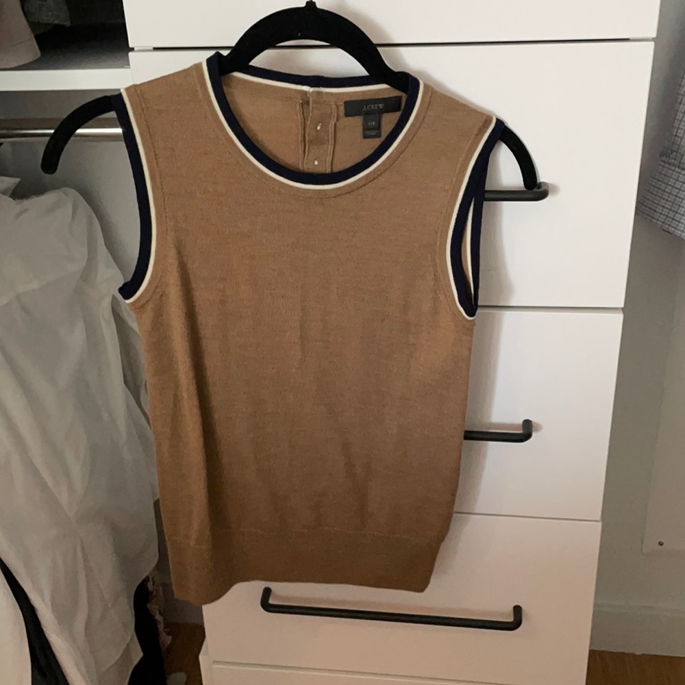 J Crew Sleeveless Sweater